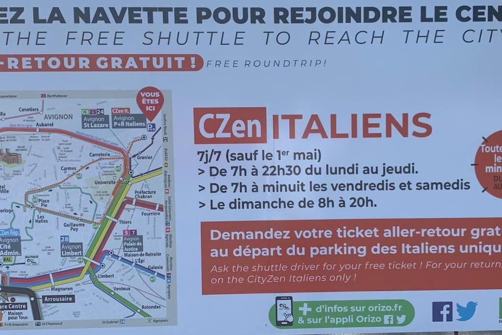Magnifique Appartement Plein Coeur Avignon Intra-Muros المظهر الخارجي الصورة